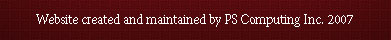 PS Computing Inc. Home Page